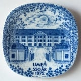 Rørstrand plate Umeå 1622-1972 350 år