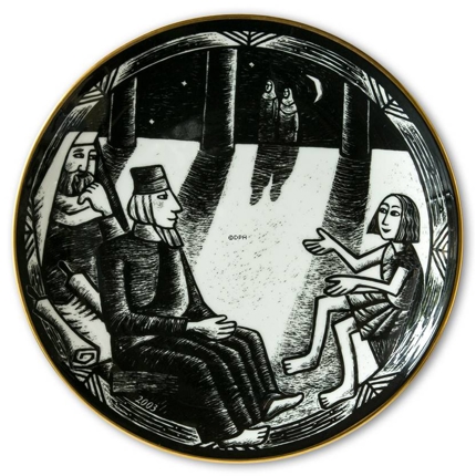 2003 Rørstrand plate in the series The ten commandments