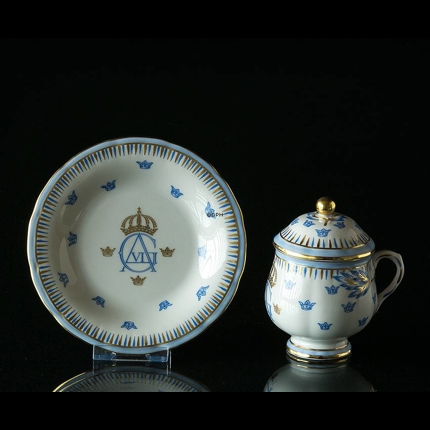 1987 Rorstrand Cream cup, Gustaf VI Adolf