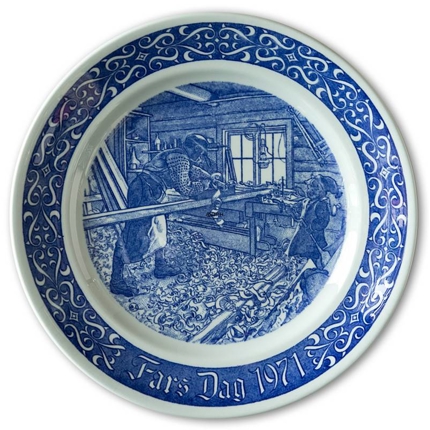 1971 Rorstrand Father's Day plate