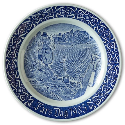 1985 Rorstrand Father's Day plate
