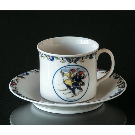 Swedish Regional Costumes Coffee Cup No. 10 Lappland