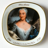 Rørstrand Svensk kongeplatte Ulrika Eleonora 1719-1720
