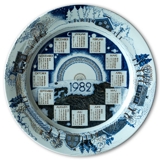 Rorstrand Calendar Plate 1982