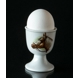 Strömgarden egg cup with horse head, brown with long mane