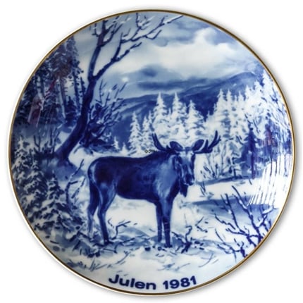 1981 Wallendorf Juleplatte, Elg