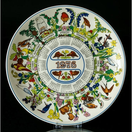 1976 Wedgwood Calender plate