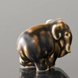 Elephant, Royal Copenhagen stoneware figurine no. 20225