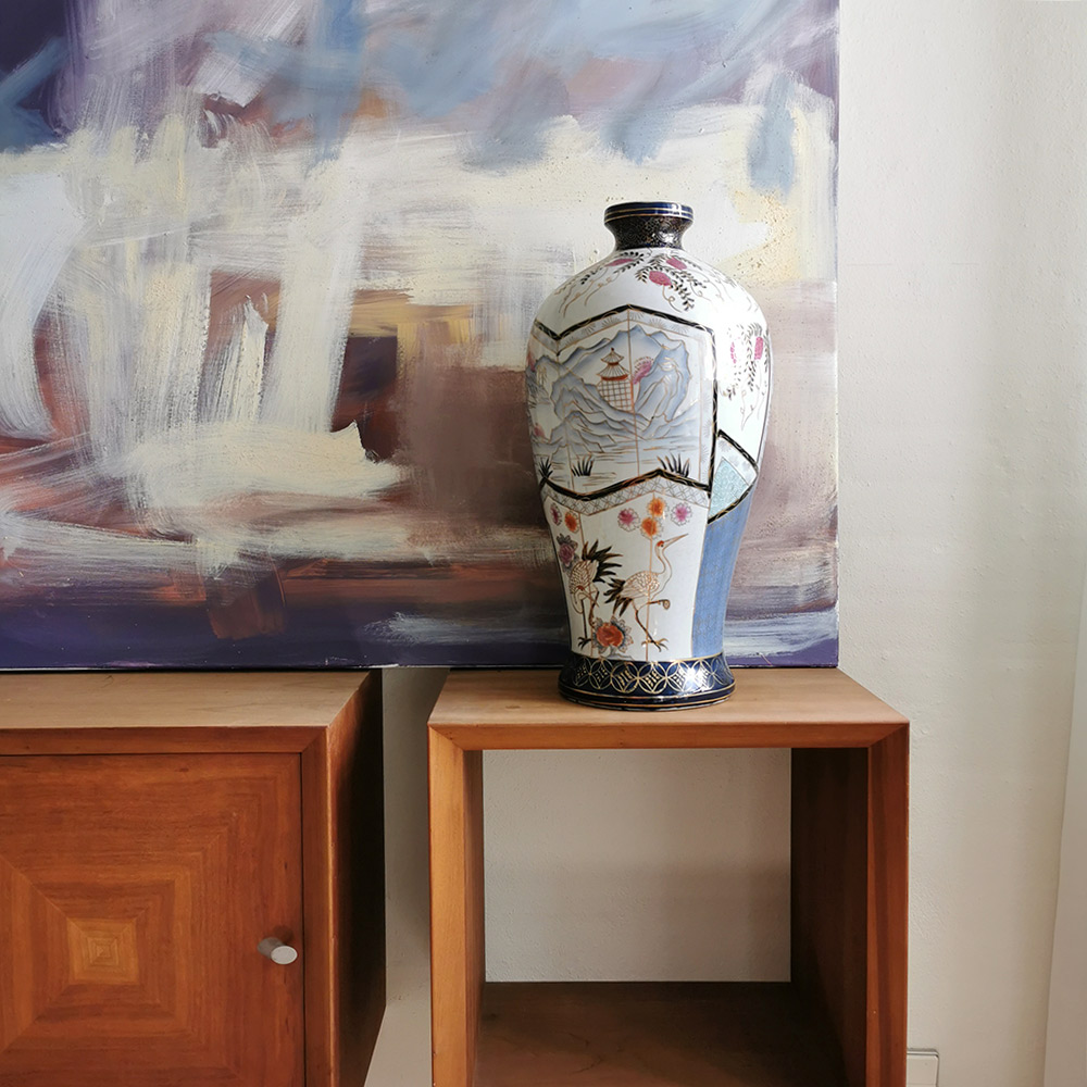 Brug en kinesisk vase til at skabe personlighed i dit hjem