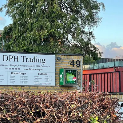 DPH Trading ligger i en smuk ejendom i det nordlige Odense